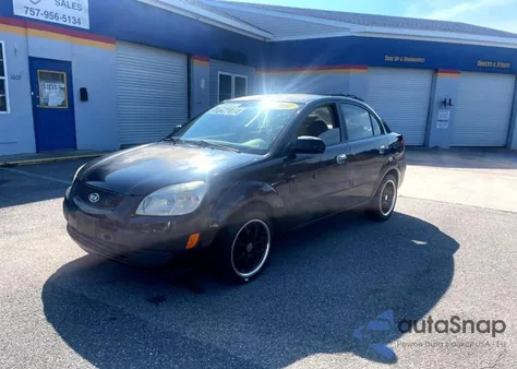 2007 Kia Rio Base from USA, damaged, VIN KNADE123X76199482